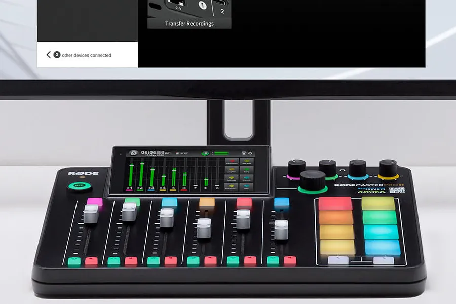 Studio produkcji podcastów Rode RODECaster Pro II